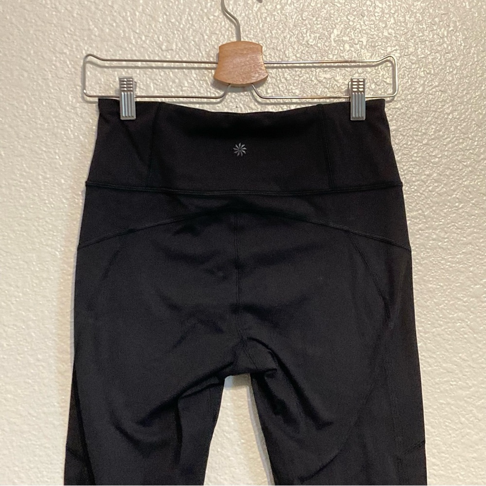 ATHLETA Rainier High Rise Tight Leggings in Black S - Picture 7 of 14